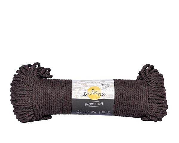Lalana Macrame rope brown 3mm