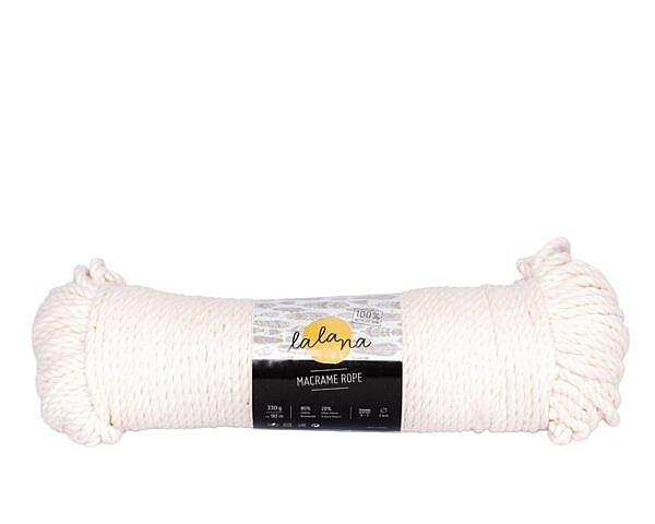 Lalana Macrame rope cream 3mm