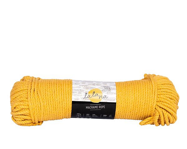 Lalana Macrame rope mustard 3mm